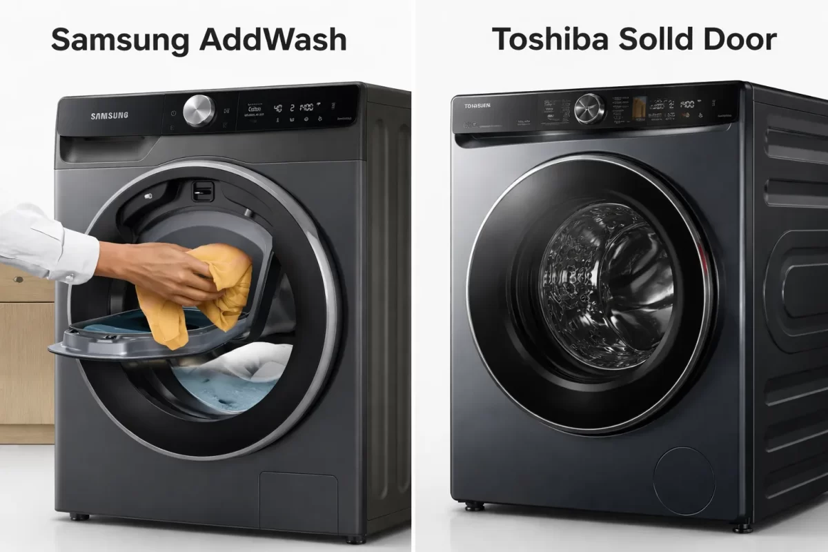 So Sánh Máy Giặt Samsung Và Toshiba