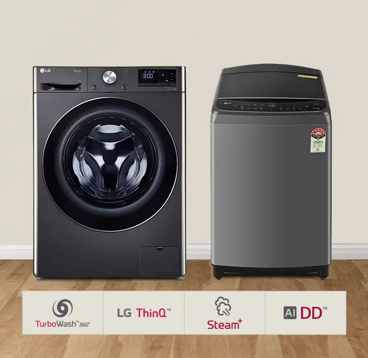 so sánh máy giặt cửa ngang và cửa trên