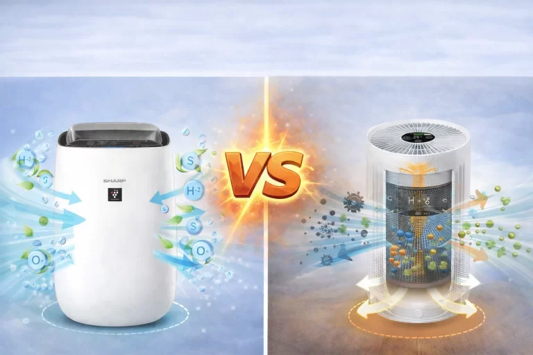 So Sánh Máy Lọc Không Khí Sharp Và Xiaomi: Giải Phẫu Động Lực Học Hạt & Hóa Học Phân Tử